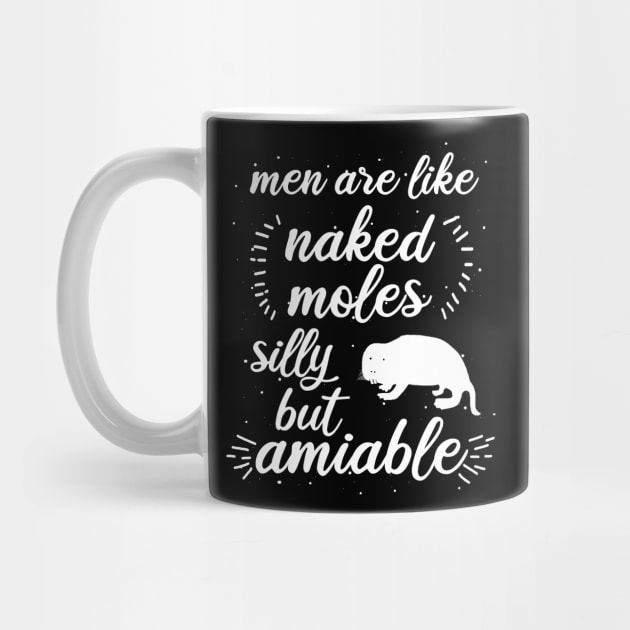 Men cute naked mole rat love saying fan by FindYourFavouriteDesign